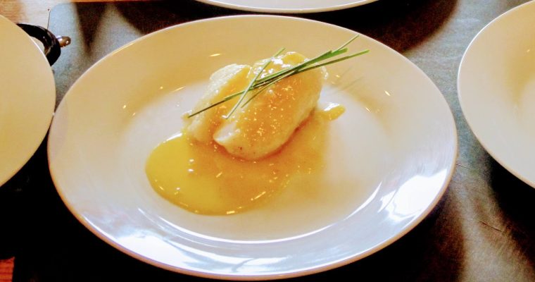 Cod in a Beurre Blanc Sauce